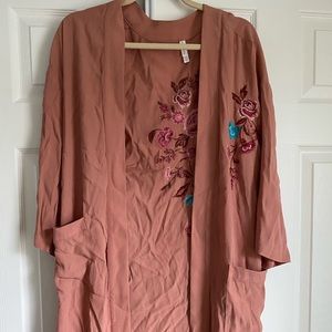 Long Floral Outwear